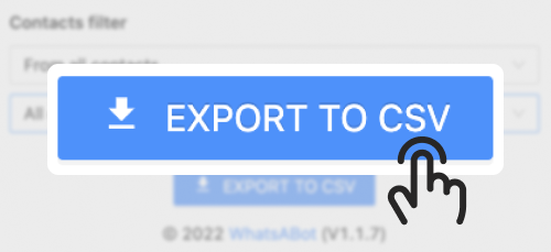 Step 3: Start Export