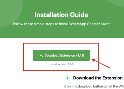 Install Extension